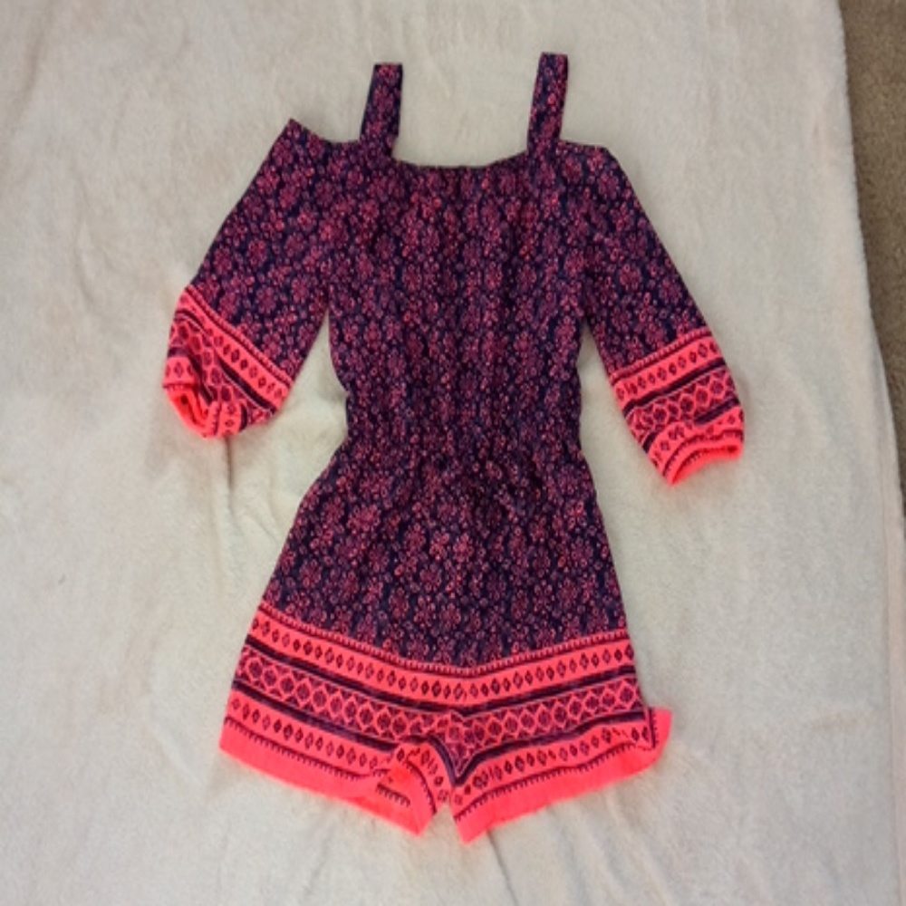 Off the shoulder romper